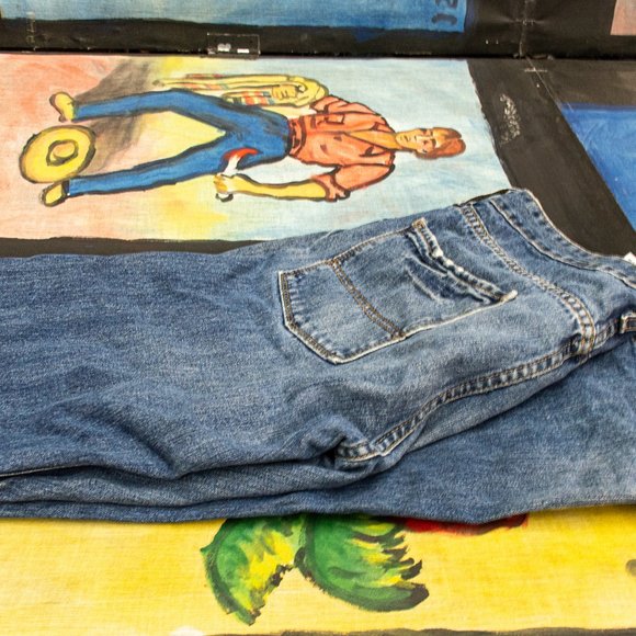 Levi Strauss & Co Signature limited edition slim straight denim jeans 34 x 32 - Picture 7 of 7